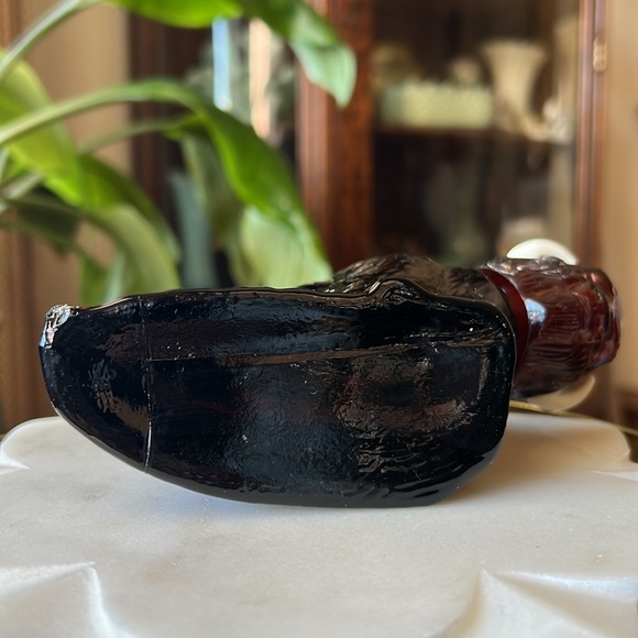 Vintage Avon American Buffalo Wild Country After Shave Decanter Glass Bottle - Picture 13 of 13